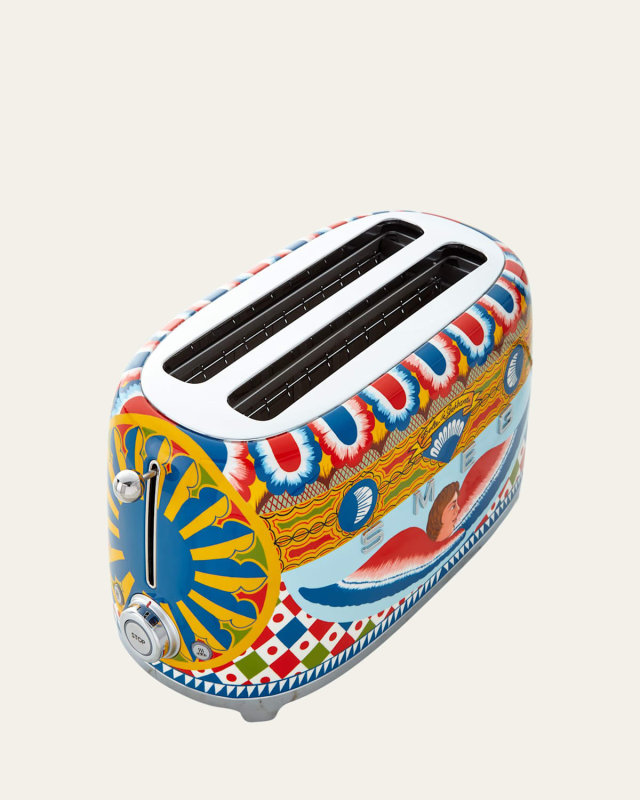 Dolce Gabbana x SMEG Sicily Is My Love 4-Slice Toaster